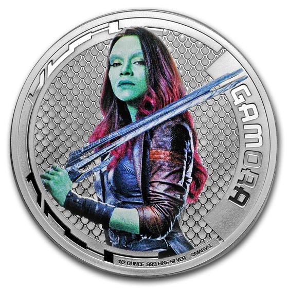 2017 Cook Islands Ag "Guardians of the Galaxy" Gamora (UHR) 2017 Cook Islands Ag "Guardians of the Galaxy" Gamora (UHR)